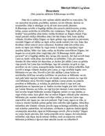 Eseja 'Jūtu pasaules atklāsme R.Blaumaņa novelēs "Salna pavasarī" un "Purva bridējs"', 1.