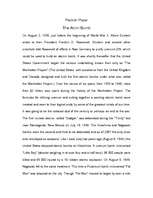 Konspekts 'The Atom Bomb', 1.