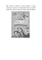 Konspekts 'Recenzija par grāmatu "Trakā klase"', 5.