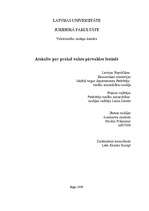 Prakses atskaite 'Prakse Ekonomikas ministrijā', 1.