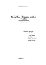 Referāts 'Kosmētikas ietekme uz jauniešu veselību', 1.