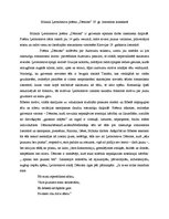 Eseja 'Mihaila Ļermontova poēma "Dēmons" 19.gadsimta literatūras kontekstā', 1.