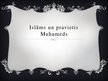 Prezentācija 'Islāms un pravietis Muhameds', 1.