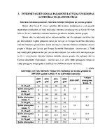 Referāts 'Interneta lietošanas paradumi Latvijas un Eiropas Savienības mājsaimniecībās pir', 13.