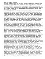 Eseja 'Essay for the "Shoe Horn Sonata"', 1.