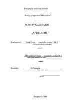 Referāts 'Apdegumi', 1.