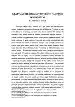 Referāts 'Televīzijas attīstība Latvijā un tās nākotnes perspektīvas', 14.