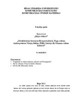 Konspekts 'Totalitārisma fenomens Eiropas kultūrā', 1.