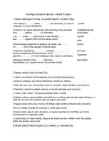 Konspekts 'Noslēguma darbs latviešu valodā 9.klasei', 1.