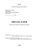 Diplomdarbs 'SIA "X" saimnieciskās darbības analīze', 3.