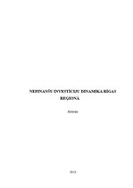 Referāts 'Nefinanšu investīciju dinamika', 2.
