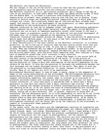 Eseja 'The Neolithic and Industrial Revolutions ', 1.