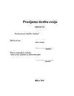 Referāts 'Prasījuma tiesību cesija', 1.