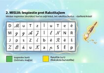 Prezentācija 'Uzdevumi latviešu valodā 1.-2. klasēm', 4.