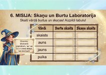 Prezentācija 'Uzdevumi latviešu valodā 1.-2. klasēm', 8.