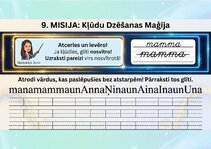 Prezentācija 'Uzdevumi latviešu valodā 1.-2. klasēm', 11.