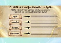 Prezentācija 'Uzdevumi latviešu valodā 1.-2. klasēm', 12.