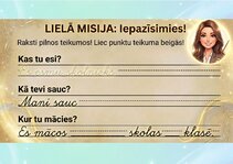 Prezentācija 'Uzdevumi latviešu valodā 1.-2. klasēm', 13.