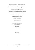 Konspekts 'Koka izstrādājuma kompozīcija. Aprakstošā daļa Sēžamais', 1.