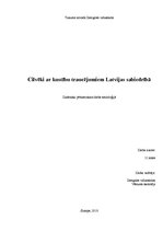Referāts 'Cilvēki ar kustību traucējumiem Latvijas sabiebrībā', 1.