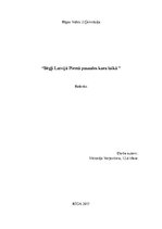 Referāts 'Bēgļi Latvijā Pirmā pasaules kara laikā', 1.