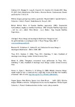 Prakses atskaite 'Mūzikas terapijas desmit sesiju plāns insulta pacientam', 20.