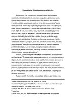 Eseja 'Komunikācijas definīcija un nozīme sabiedrībā', 1.
