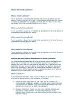 Konspekts 'What is the Turner Syndrome?', 1.