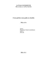 Konspekts 'Cenu griesti, cenu grīda un elastība', 1.