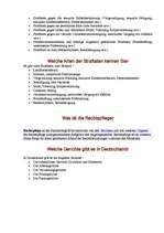 Konspekts 'Vācu valoda juristiem', 6.