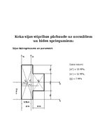 Paraugs 'Aprēķina darbs būvmehānikā. Sijas aprēķins.', 5.