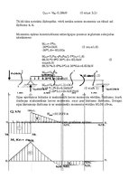 Paraugs 'Aprēķina darbs būvmehānikā. Sijas aprēķins.', 10.