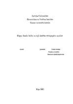Diplomdarbs 'Rīgas Fondu birža un tajā kotēto vērtspapīru analīze', 1.