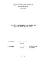 Referāts 'Viesnīcu attīstība Latvijas reģionos', 1.