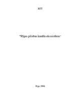 Referāts 'Rīgas kanāla ekosistēma', 3.
