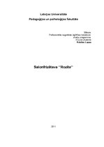 Referāts 'Sabiedrisko attiecību kampaņa salonfrizētavai "Rozīte"', 1.