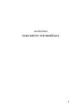 Konspekts 'Dokumentu noformēšana', 1.