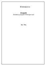 Konspekts 'Kriminālprocess', 1.