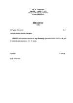 Paraugs 'Lietišķo dokumentu paraugi', 19.