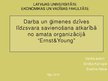 Prezentācija 'Darba un ģimenes dzīves līdzsvara savienošana atkarībā no amata organizācijā "Er', 1.