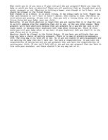 Eseja 'Abortion Should Be Illegal', 1.