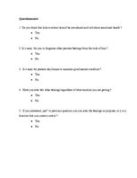 Referāts 'Feeling and Emotions ', 23.