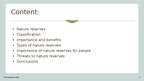 Prezentācija 'Nature reserves', 2.