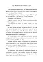 Konspekts 'Lelde Stumbre "Sarkanmatainais kalps"', 1.