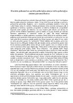 Eseja 'Psihoanalīze', 4.