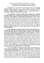 Eseja 'Psiholoģiskās spēles Rūdolfa Blaumaņa darbos "Raudupiet", "Salna pavasarī", "Pur', 1.