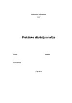 Eseja 'Vadība. Situāciju analīze', 1.