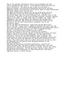 Eseja 'American/French Revolution.', 1.