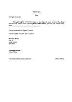 Paraugs 'Pilnvara', 1.