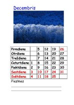 Konspekts 'Integrētā nodarbība, dominante - dabaszinības', 13.